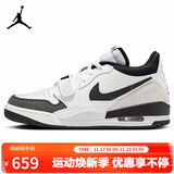Jordan男休闲鞋乔丹AJ312熊猫配色 LEGACY 312运动鞋HV1811-101黑白44
