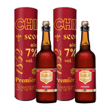 智美红帽啤酒750ml*2瓶礼盒装 比利时进口 啤酒礼盒 京东自营