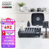 JOSEPH JOSEPH[送礼优选]可伸展式排水碗架水槽置物架沥水碗架收纳盒碗碟架 灰色 85040