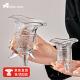 Aseblarm帝王杯秦始皇杯子仿古茶杯男士玻璃杯古代三足杯侯爵杯酒杯子 帝王杯 100ml 1只