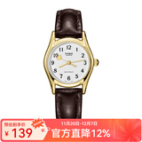 卡西欧（CASIO）手表女 时尚简约百搭女表 皮带指针石英表 LTP-1094Q-7B5