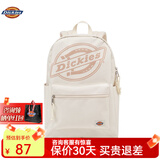Dickies男士双肩包大学生书包运动背包电脑包休闲背包户外运动包旅行包 米白