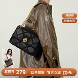 纽芝兰（NUCELLE）包包女款2025ck腋下链条轻奢小香风菱格单肩斜挎包生日礼物送老婆