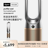 戴森DYSON TP09 空气净化风扇 净化循环二合一 整屋循环净化 除过敏原过滤花粉 宠物毛发 黑金色