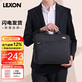乐上（LEXON）手提电脑包13.3英寸笔记本单肩包斜挎商务公文包休闲电脑背包