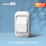 海得曼（advent）EP发射器 无线门铃电池款单独按键 （不可单独使用）