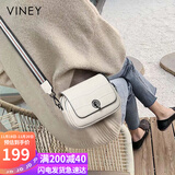viney牛皮包包女包时尚斜挎包小包轻奢单肩包生日礼物高级感送女友老婆