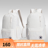 匡威双肩包男女童简约书包新款时尚运动背包初高中生防水书包 羽白色 【30CM*11.5CM*44CM】