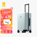地平线8号（LEVEL8）行李箱男女密码学生登机箱20英寸旅行者经典PC万向轮拉杆箱极光蓝