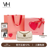 VANESSA HOGAN VH女包茵然软包系列复古太阳神斜挎包菱格链条腋下包小众单肩包