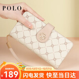 POLO手拿包女钱包多卡位长款钱包卡包大容量包包女包生日礼物送女友