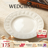 Wedgwood欢愉假日餐盘陶瓷餐盘家用菜盘情侣餐具套装奢礼速达 欢愉假日象牙白色20cm盘 1头