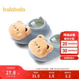 巴拉巴拉balaOne宝宝地板袜防滑点胶冬加绒婴幼儿保暖袜学步209425172201