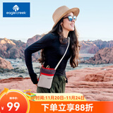 EAGLE CREEK超轻手机包女单肩斜挎包小众高级小巧便携迷你手机袋零钱包带拉链 极光色