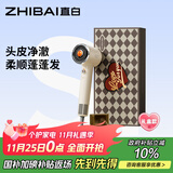 直白高速电吹风机家用大风力负离子护发低噪音速干吹风筒甄选礼盒生日礼物送女友国家补贴S1白色高配版