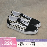 VANS范斯官方 Ward黑白棋盘格街头风拼接女鞋板鞋 黑白棋盘格 39