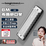 BoogieMAN【园园同款】口琴PADDY十孔布鲁斯口琴蓝调10孔成人儿童初学者C调