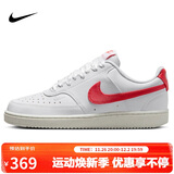 耐克女子休闲鞋W NIKE COURT VISION LO NN运动鞋HV5246-100白红 38