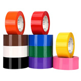 天元马卡龙彩色封箱胶高粘度不易断加宽胶带可印刷logo胶纸定制 蓝色宽4cm*70m