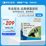 福来恩（FRONTLINE）狗狗进口驱虫药中型犬去跳蚤蜱虫药滴剂原研药1.34ml*3支装
