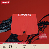 Levi's®Red™先锋系列男士简约针织短裤内裤 红色 L