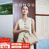 红谷女包单肩包女手提包包牛皮斜挎包丝巾搭配戴妃包 生日礼物送女友