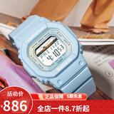 卡西欧(CASIO)小方块女表 Baby-G女士手表运动跑步防水石英女表学生手表 BLX-560-2D