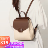 YUYULA牛皮双肩包女大容量轻奢背包洋气旅行电脑包书包生日礼物送女友