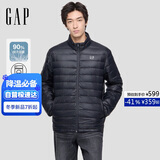 盖璞男装2025秋冬时尚logo轻薄立领羽绒服简约休闲保暖外套657225