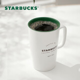 星巴克（Starbucks）经典传承陶瓷马克杯355ml经典款简约水杯泡茶杯办公室父亲节礼物