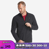 迪卡侬（DECATHLON）保暖户外抓绒衣外套男女运动宽松秋摇粒绒外套冲锋衣内胆 男款-全拉链-黑色 L