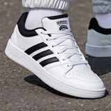 阿迪达斯 （adidas）板鞋男鞋 2025秋季新款运动鞋低帮透气休闲鞋耐磨轻便小白鞋 时尚小白鞋/新款到货 41 （内长255mm）