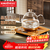 金灶（KAMJOVE）涌泉式全自动上水电热水壶 0.8L玻璃烧水壶 智能保温恒温电茶壶 H7