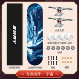 斯威（SWAY） 滑板四轮双翘板儿童滑板车成人专业男女青少年初学者刷街代步板 宇宙（专业动作款）