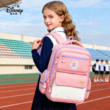 迪士尼（disney）小学生书包1-6年级女孩多层大容量抑菌里布护脊背包双肩包大号
