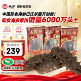 晓芹 大连冷冻即食海参300g 7-10只 辽刺参 海鲜水产 