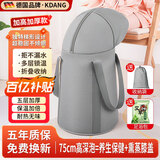 KDANG【加高超厚款】折叠过膝泡脚桶加热自动按摩2025过小腿膝深桶75加热自动按摩热敷男女士专用便携 加高加深+覆盖膝盖+五层加厚【深灰色】 32*75cm