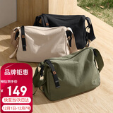 高尔夫（GOLF）单肩斜挎包女户外休闲包包女包防泼水通勤大容量帆布包生日礼物女
