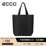 爱步（ECCO） 女包 包包大容量牛皮手提包轻奢 工坊9105802 黑色(具体颜色随机发出） 无