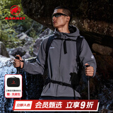 猛犸象（MAMMUT）【抓绒款】Clion 红标男女款户外防风保暖休闲夹克外套刺绣标软壳 钛灰色 L