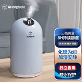 西屋（Westinghouse） 加湿器1.6升小型迷你桌面加湿宿舍卧室客厅孕妇婴儿空调房加湿机 WHU-1800BE（天空灰）
