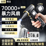 科沃暴力风扇手持小风扇涡轮增压大功率强力吹风机吹雪神器车载洗车用吹水吹灰除尘小型暴力无刷电机