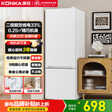 康佳双开门小户型客厅家用租房宿舍公寓小型两门二门二级能效节能低音冷藏冷冻小冰箱国家补贴AR-189G2