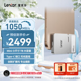 雷克沙（Lexar）2TB Type-c USB3.2 移动固态硬盘摄影套装（PSSD+Hub) Professional GO 传输速度1050MB/s进阶摄影
