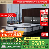 金可儿（Kingkoil）乳胶床垫五分区独立弹簧繁星C+床垫+繁星床架1.8*2.0米软硬适中