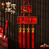 新玥2026新年装饰挂件新款双层相框挂饰马年春节入户门挂客厅场景布置