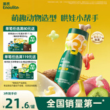 英氏（Engnice）婴幼儿手指泡芙宝宝零食五彩动物乐园泡芙条什锦果果味罐装32g