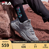 FILA斐乐女鞋跑步鞋火星二代复古老爹鞋运动鞋休闲慢跑鞋MARS Ⅱ 合金灰-AL-F12W131116F 40