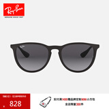 雷朋（RayBan）墨镜女款太阳镜抗紫外线轻质渐变多色镜片可选可定制度数0RB4171F 622/8G 黑色镜框灰色渐变镜片 尺寸57