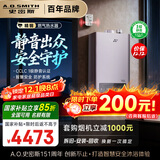 史密斯（A.O.SMITH）16升精钢燃气热水器 国家补贴 1级静音认证 安全守护 JSQ31-EDQ6 新品